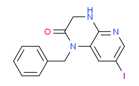 CAS No. 957193-71-4, 1-Benzyl-7-iodo-3,4-dihydropyrido[2,3-b]pyrazin-2(1H)-one