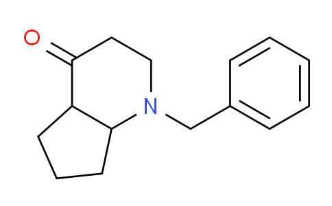 CAS No. 69042-25-7, 1-Benzylhexahydro-1H-cyclopenta[b]pyridin-4(4aH)-one