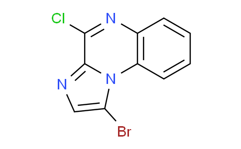 CAS No. 1254196-52-5, 1-Bromo-4-chloroimidazo[1,2-a]quinoxaline