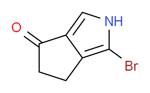 CAS No. 1554371-74-2, 1-Bromo-5,6-dihydrocyclopenta[c]pyrrol-4(2H)-one