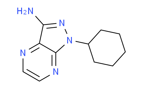 CAS No. 1443287-72-6, 1-Cyclohexyl-1H-pyrazolo[3,4-b]pyrazin-3-amine