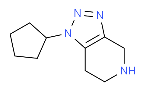CAS No. 1420792-14-8, 1-Cyclopentyl-4,5,6,7-tetrahydro-1H-[1,2,3]triazolo[4,5-c]pyridine