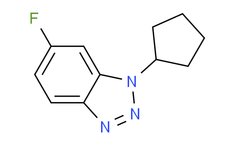 CAS No. 1375069-33-2, 1-Cyclopentyl-6-fluoro-1,2,3-benzotriazole