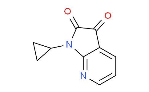 CAS No. 1956379-72-8, 1-Cyclopropyl-1H-pyrrolo[2,3-b]pyridine-2,3-dione