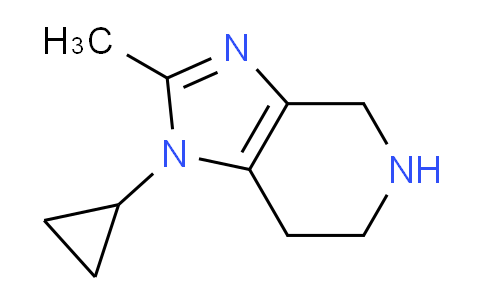 CAS No. 1341418-85-6, 1-Cyclopropyl-2-methyl-4,5,6,7-tetrahydro-1H-imidazo[4,5-c]pyridine