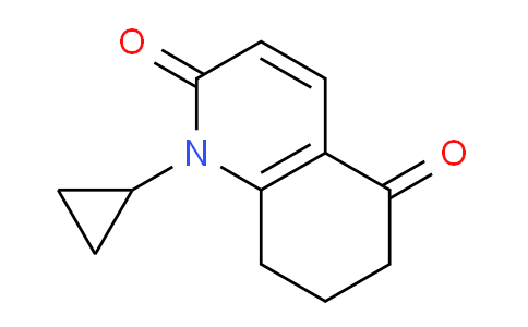 CAS No. 1707581-58-5, 1-Cyclopropyl-7,8-dihydroquinoline-2,5(1H,6H)-dione