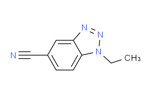 CAS No. 1119505-52-0, 1-Ethyl-1,2,3-benzotriazole-5-carbonitrile