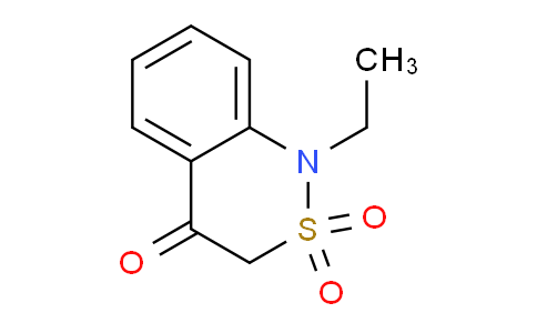 CAS No. 950277-15-3, 1-Ethyl-1H-benzo[c][1,2]thiazin-4(3H)-one 2,2-dioxide