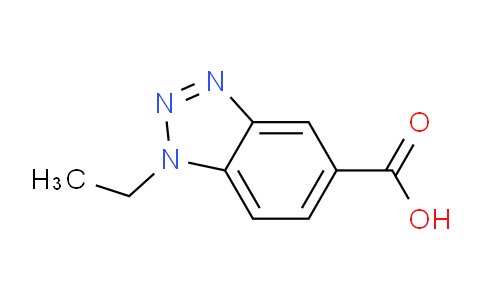 CAS No. 691363-31-2, 1-Ethyl-1H-benzo[d][1,2,3]triazole-5-carboxylic acid