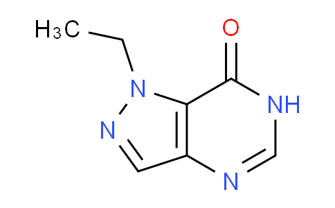 CAS No. 674788-53-5, 1-Ethyl-1H-pyrazolo[4,3-d]pyrimidin-7(6H)-one
