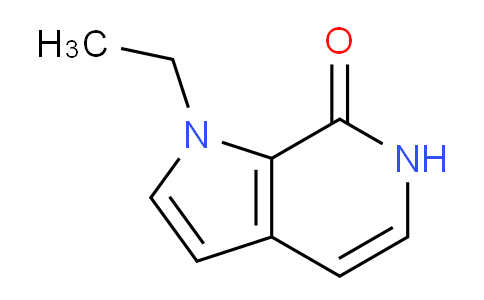 CAS No. 1340902-81-9, 1-Ethyl-1H-pyrrolo[2,3-c]pyridin-7(6H)-one