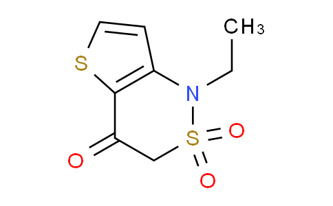 CAS No. 1708013-48-2, 1-Ethyl-1H-thieno[3,2-c][1,2]thiazin-4(3H)-one 2,2-dioxide