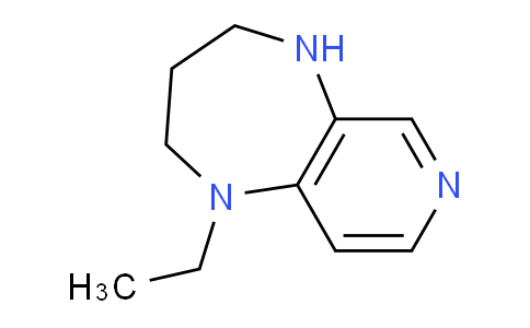 CAS No. 1505809-61-9, 1-Ethyl-2,3,4,5-tetrahydro-1H-pyrido[3,4-b][1,4]diazepine