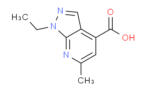 CAS No. 934062-76-7, 1-Ethyl-6-methyl-1H-pyrazolo[3,4-b]pyridine-4-carboxylic acid