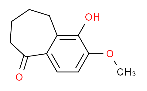 CAS No. 105208-21-7, 1-Hydroxy-2-methoxy-6,7,8,9-tetrahydro-5H-benzo[7]annulen-5-one