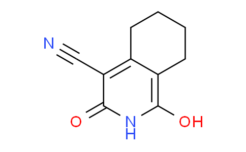 CAS No. 52903-71-6, 1-Hydroxy-3-oxo-2,3,5,6,7,8-hexahydroisoquinoline-4-carbonitrile