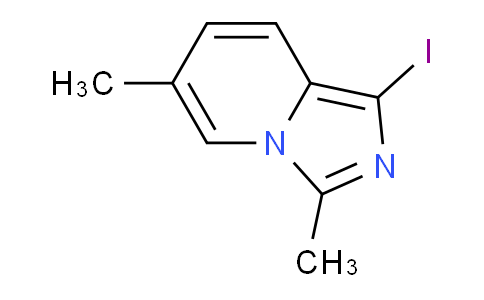 CAS No. 1823327-00-9, 1-Iodo-3,6-dimethylimidazo[1,5-a]pyridine