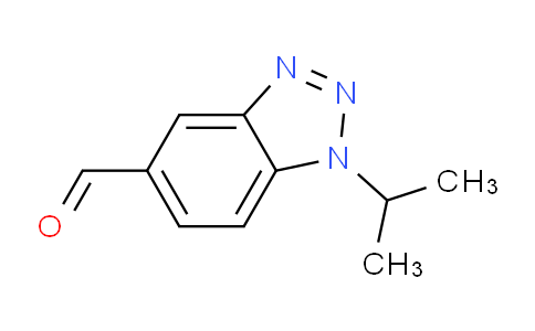 CAS No. 467235-07-0, 1-Isopropyl-1H-benzo[d][1,2,3]triazole-5-carbaldehyde