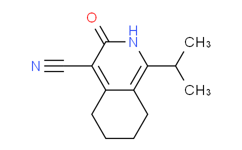 CAS No. 371930-42-6, 1-Isopropyl-3-oxo-2,3,5,6,7,8-hexahydroisoquinoline-4-carbonitrile