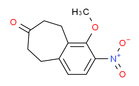 CAS No. 1375080-90-2, 1-Methoxy-2-nitro-8,9-dihydro-5H-benzo[7]annulen-7(6H)-one