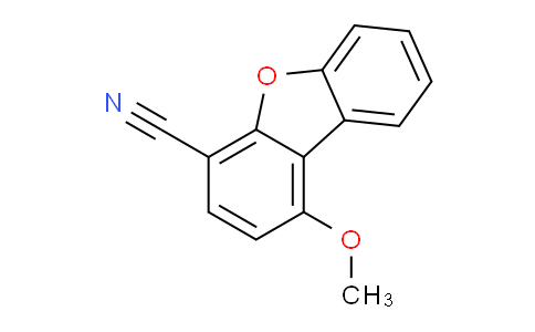 CAS No. 1956331-47-7, 1-Methoxydibenzo[b,d]furan-4-carbonitrile