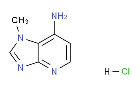 CAS No. 1956355-63-7, 1-Methyl-1H-imidazo[4,5-b]pyridin-7-amine hydrochloride