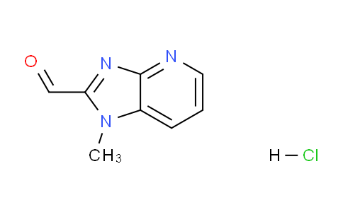 CAS No. 958254-66-5, 1-Methyl-1H-imidazo[4,5-b]pyridine-2-carboxaldehyde hydrochloride