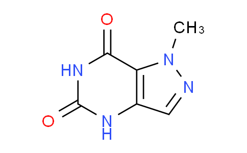 CAS No. 83824-38-8, 1-Methyl-1H-pyrazolo[4,3-d]pyrimidine-5,7(4H,6H)-dione