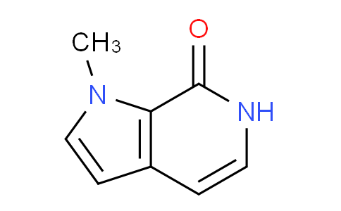 CAS No. 1311314-54-1, 1-Methyl-1H-pyrrolo[2,3-c]pyridin-7(6H)-one