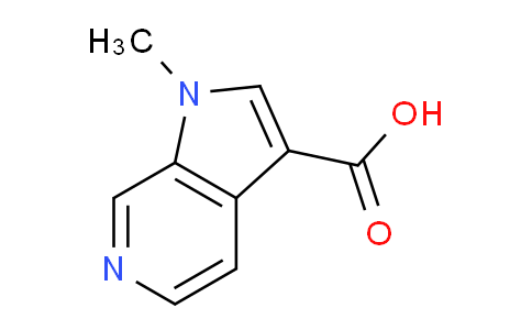 CAS No. 1394175-19-9, 1-Methyl-1H-pyrrolo[2,3-c]pyridine-3-carboxylic acid
