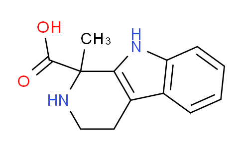 CAS No. 6543-83-5, 1-Methyl-2,3,4,9-tetrahydro-1H-pyrido[3,4-b]indole-1-carboxylic acid