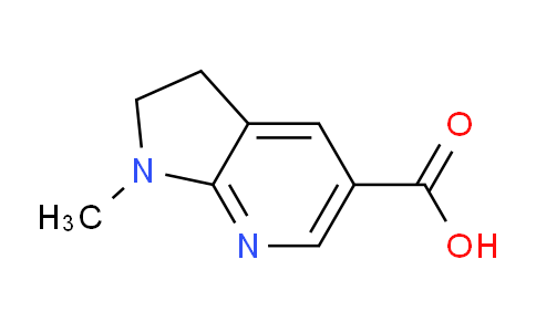 CAS No. 1294501-54-4, 1-Methyl-2,3-dihydro-1H-pyrrolo[2,3-b]pyridine-5-carboxylic acid