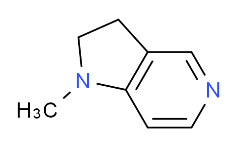 CAS No. 219834-79-4, 1-Methyl-2,3-dihydro-1H-pyrrolo[3,2-c]pyridine