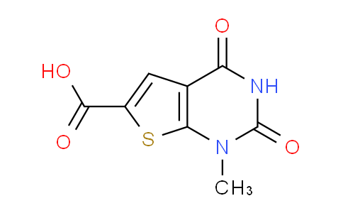 CAS No. 448965-10-4, 1-Methyl-2,4-dioxo-1,2,3,4-tetrahydrothieno[2,3-d]pyrimidine-6-carboxylic acid