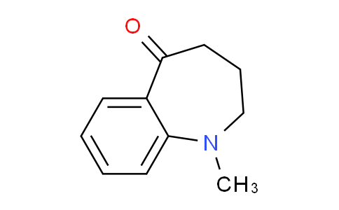 CAS No. 3749-11-9, 1-Methyl-3,4-dihydro-1H-benzo[b]azepin-5(2H)-one