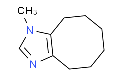 CAS No. 1706445-42-2, 1-Methyl-4,5,6,7,8,9-hexahydro-1H-cycloocta[d]imidazole