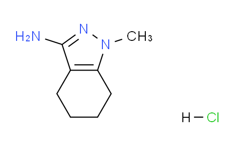 CAS No. 1956327-57-3, 1-Methyl-4,5,6,7-tetrahydro-1H-indazol-3-amine hydrochloride