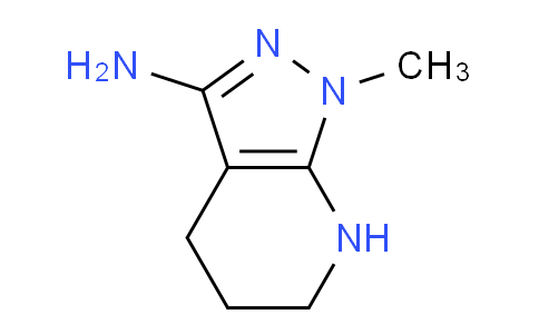 CAS No. 1553231-55-2, 1-Methyl-4,5,6,7-tetrahydro-1H-pyrazolo[3,4-b]pyridin-3-amine