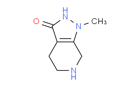 CAS No. 71233-24-4, 1-Methyl-4,5,6,7-tetrahydro-1H-pyrazolo[3,4-c]pyridin-3(2H)-one