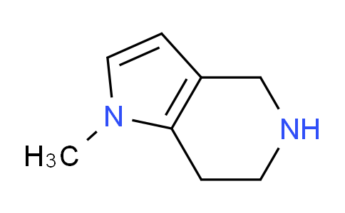 CAS No. 569351-26-4, 1-Methyl-4,5,6,7-tetrahydro-1H-pyrrolo[3,2-c]pyridine