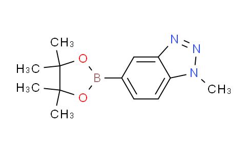 CAS No. 1396753-41-5, 1-Methyl-5-(4,4,5,5-tetramethyl-1,3,2-dioxaborolan-2-yl)-1H-benzo[d][1,2,3]triazole