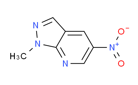 CAS No. 98157-49-4, 1-Methyl-5-nitro-1H-pyrazolo[3,4-b]pyridine