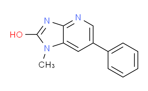 CAS No. 120889-04-5, 1-Methyl-6-phenyl-1H-imidazo[4,5-b]pyridin-2-ol