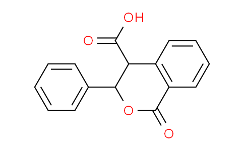 CAS No. 68204-74-0, 1-Oxo-3-phenylisochroman-4-carboxylic acid