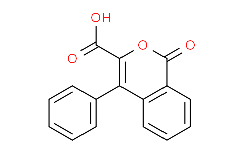 CAS No. 37617-98-4, 1-Oxo-4-phenyl-1H-isochromene-3-carboxylic acid