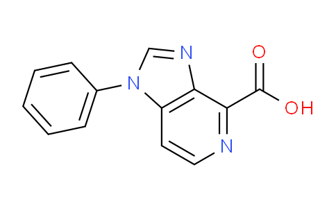 CAS No. 1078168-27-0, 1-Phenyl-1H-imidazo[4,5-c]pyridine-4-carboxylic acid