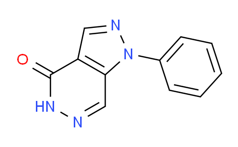 CAS No. 40995-47-9, 1-Phenyl-1H-pyrazolo[3,4-d]pyridazin-4(5H)-one