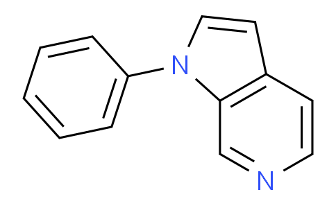 CAS No. 1175014-98-8, 1-Phenyl-1H-pyrrolo[2,3-c]pyridine