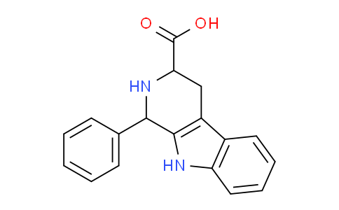 CAS No. 82789-18-2, 1-Phenyl-2,3,4,9-tetrahydro-1H-pyrido[3,4-b]indole-3-carboxylic acid