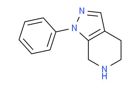 CAS No. 1395493-35-2, 1-Phenyl-4,5,6,7-tetrahydro-1H-pyrazolo[3,4-c]pyridine